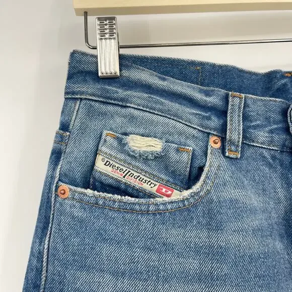 Diesel Light Blue Flare Jeans - Picture 7 of 13